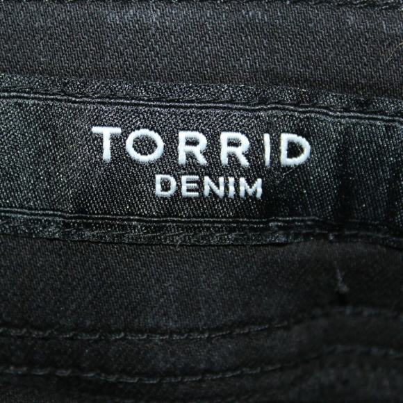Torrid Pull On Skinny Jeans Black Wash HW7065 - Picture 4 of 6